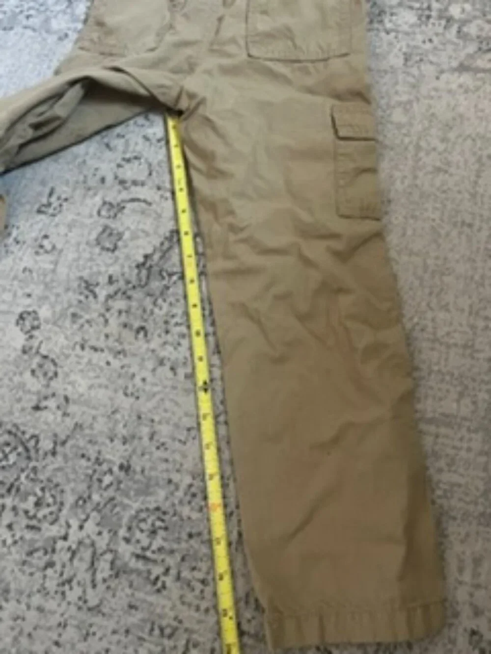 🧡3/$15 NWOT Place Beige Pull-On Cargo Pants Kids 6